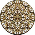 Y8707 - Chartres Cathedral Rose Window Ornament