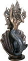 Y9122 - Bronze-finished Mermaid on Shell