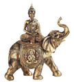 GSC88209 - 9.5" Thai Buddha on Elephant