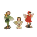 PT12074 - 4.125" Mini Garden Fairies set of 3