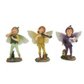 PT12075 - 4.125" Mini Garden Fairies set of 3
