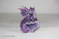 GSC71813 - 4" Purple Dragon on Crystal