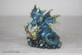 GSC71799 - 4.75" Blue Dragon Holding Egg