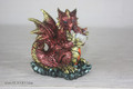 GSC71800 - 4.75" Red Dragon Holding Egg