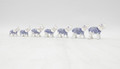 GSC88222 - 2-4" Blue and White Thai Elephant Set