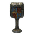 PT12894 - 8" Medieval Shield Goblet; 12 oz