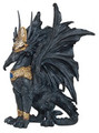 GSC71258 - 9.5" Black Warrior Dragon