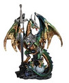 GSC71849 - 15.5" Green Dragon with Sword