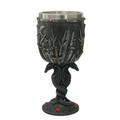 PT13400 - 7" Double Dragon Sword Goblet with Stainless Steel Insert