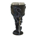 PT13484 - 7" Stone Blade Goblet with Stainless Steel Insert