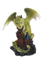 GSC71906 - 6.50" Cute Dragon with Castle