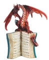 GSC71922 - 6" Red Dragon on Open Book