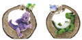 GSC71937 - 3.75" Mini Dragon Ornaments 2 pieces Set