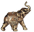 GSC88186 - 7" wide Golden Thai Elephant