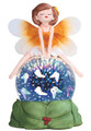 GSC92109 - 8" Fairy in Orange on LED Globe