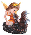 GSC92115 - 4.25" wide Peach Fairy with Dragon