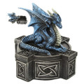 PT10969 - 4.72" Blue Dragon Trinket Box