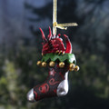 PT13991 - 5" Dragon Stocking Hanging Ornament