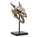 PT14525 - Dragon Skull on Pedestal