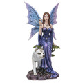 PT14828 - Purple Fairy with Wolf