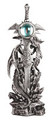 GSC71960 - 13" Silver Dragon with Sword