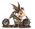 GSC91647 - Brown Cow Girl Fairy on Wheels