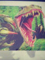 3D Raptor Framed Picture