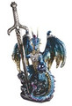 GSC71979 - 5" Blue Dragon with Sword