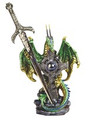 GSC71981 - 5" Green Dragon with Sword