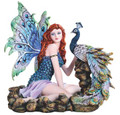 GSC92097 - 8.75" Fairy with Peacock
