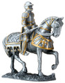Y8324 - 4.25" German Knight on Horse