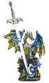 GSC71984 - 15" Blue Dragon with Sword