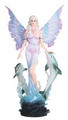GSC92119 - 15.75" Goddess Fairy of the Sea with Dolphins