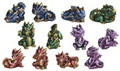 GSC71900 - 2.50" Miniature Dragon 12-piece Set