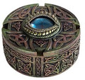 GSC71914 - 4.5" wide Dragon Eye Trinket Box