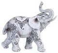 GSC88246 - 7" wide Decorative White Elephant