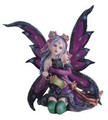 GSC91408 - 7" Purple Fairy on Moon