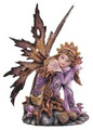 GSC91469 - 6" Brown Autumn Fairy with Pine Cones