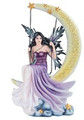 GSC91989 - 13" Purple Fairy Swing on Moon