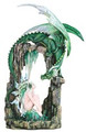 GSC92098 - 21" Green Fairy in Dragon Cave