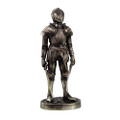 PT09417 - 7" Bronze-finished Medieval Knight