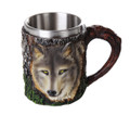 PT12038 - 4.53" Grey Wolf Mug with insert