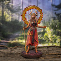 PT15296 - 9" Elemental Magic Fire Sorceress