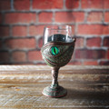 PT15390 - 7" Dragon Eye Glass Goblet