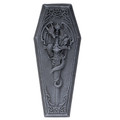 Y9285 - 10" long Dragon Coffin Trinket Box
