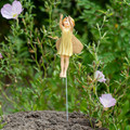 Y9335 - 8.5" Flower Fairy Hazelnut