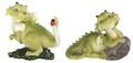GSC71853 - 3.75" wide Cute Dragon, with Ladybug 2 pc Set