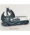 GSC72041 - 10.5" Black Dragon Guarding a Ship in a Box