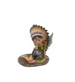 GSC92146 - 4.75" Indian Girl Fairy with Dream Catcher