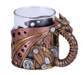 PT13436 - Steampunk Dragon Glass Cup